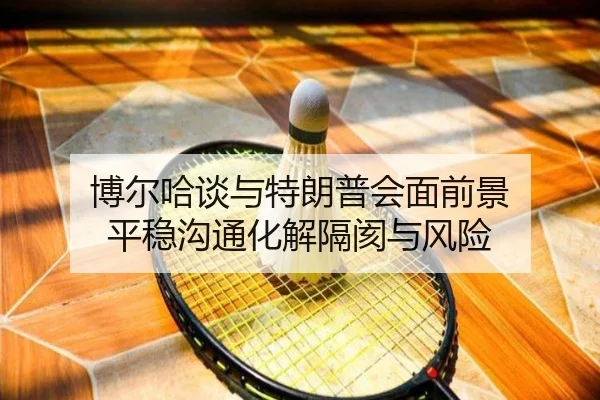 博尔哈谈与特朗普会面前景 平稳沟通化解隔阂与风险